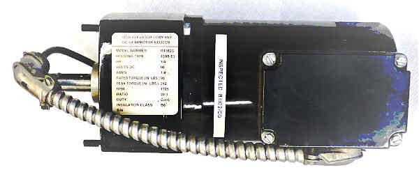 MOTOR, DC, 1/4 HP. 90 VOLTS, USED WITH 7300 OPERATOR OTIS # 6333CC8