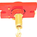 JACK, PHONE, RED, ROUND, HORIZONTAL FIRE SERVICE DOVER