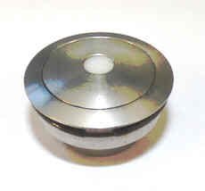 BUTTON, STAINLESS, VANDAL RESIST, ILLUMINATED ADAMS # AS485B2