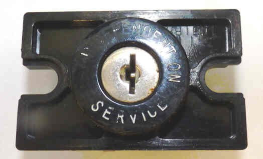 SWITCH, KEYED, INDEPENDENT SERVICE DOVER, # 32740