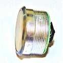 BUTTON, BRASS FINISH, FLAT, GREEN LED  24VDC, 311 OTIS # AAA23500AK19