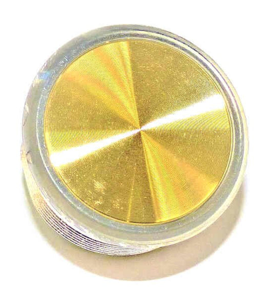 BUTTON, BRASS FINISH, FLAT, NON LITE UP  24VDC, 311 OTIS # AAA23500AK33