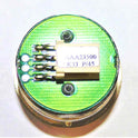 BUTTON, BRASS FINISH, FLAT, NON LITE UP  24VDC, 311 OTIS # AAA23500AK33