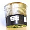 BUTTON, BRASS FINISH, CONCAVE, RED LED 6 VDC,MM III OTIS # AAA23500AK165