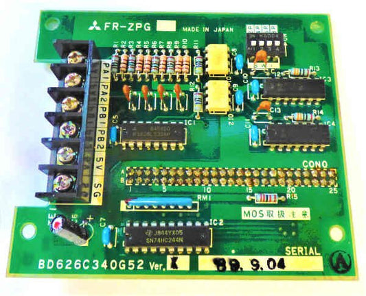 BOARD, CIRCUIT, FEEDBACK CARD MITSUBISHI # FR-ZPG