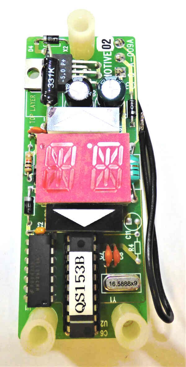 BOARD, CIRCUIT, DIGITAL READOUT, DUAL W/ ARROWS EMOTIVE #  Q-A-009