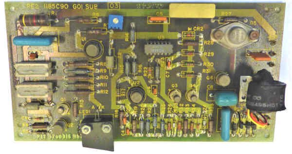 BOARD, CIRCUIT, PE2 WESTINGHOUSE # 1185C90-G01 SUB 3