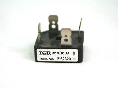 RECTIFIER, BRIDGE, 4 PRONG, 1PH, 35A, 600V QC IOR 36MB60A
