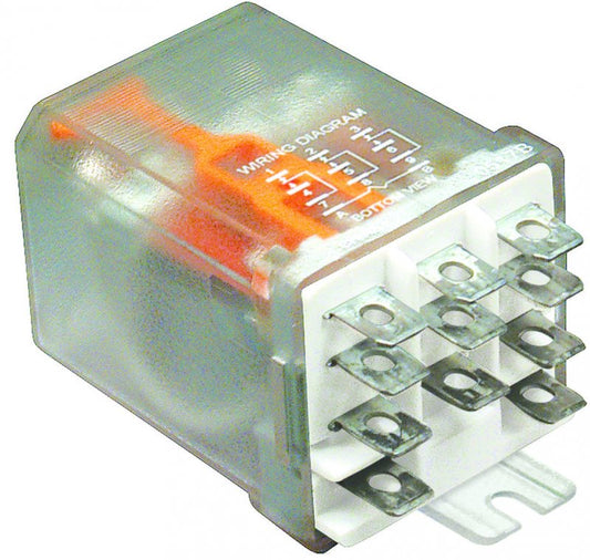 RELAY 3PDT, KUP BASE, 120 VAC SCHNEIDER # 389FXCXC1-120A