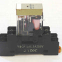 RELAY, POWER, DPDT, 110 VAC, 8 PIN, 10 AMP WITH MOUNT OMRON # G2R-2-S-AC110