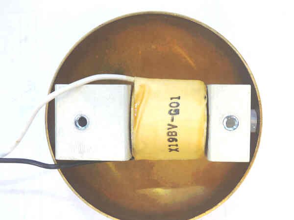 GONG, BRASS, 3 DIAMETER, COIL # X19BV-G01 WESTINGHOUSE # 151B534G01