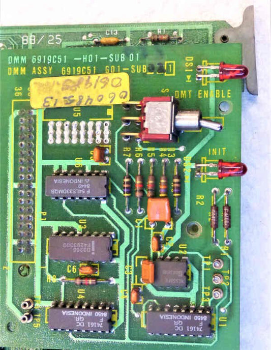 BOARD, CIRCUIT, DMM SEE DESCRIPTION, INTEL/WESTINGHOUSE # 6919C51H01 SUB2