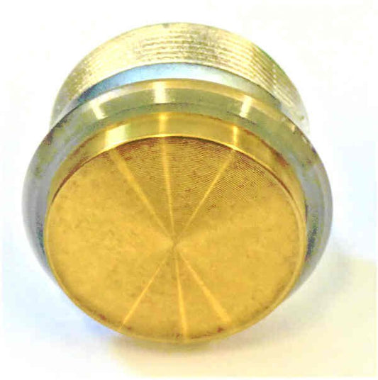 BUTTON, BRONZE, FLAT, RAISED BEZEL, GREEN LED 24VDC, 311 OTIS # AAA23500AK23