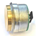 BUTTON, BRONZE, FLAT, RAISED BEZEL, GREEN LED 24VDC, 311 OTIS # AAA23500AK23