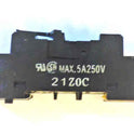 BASE, SOCKET, RELAY, 8 PIN, DIN RAIL OMRON # P2RF-08-ESS