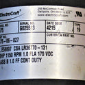 MOTOR, OPERATOR, 1/6 HP, 1150 RPM, ELECTROCRAFT SCHINDLER # 7285C56H01