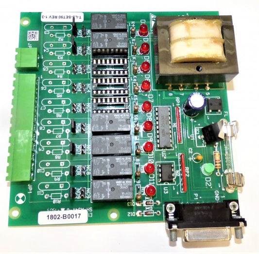 BOARD, CIRCUIT, WITH RELAYS AS SHOWN, MCE # ET-LS-SET90