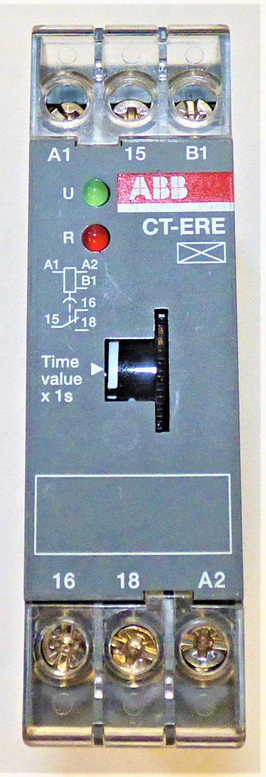 TIMER, ON DELAY, .03-3 MINUTES, 110-120 VAC ABB # CT-ERE