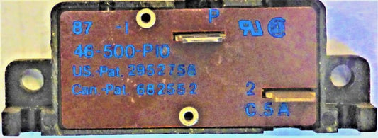 CIRCUIT BREAKER, 10AMP 250VAC EATON/STALEY # 46-500-P10