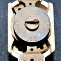SWITCH. KEYED, ON-OFF, PORCELAIN ENCLOSURE, OBSOLETE A H & H