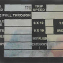 TAG, TEST, GOVERNOR, ALUMINUM, 3.00 X 2.00 MEP-GT1