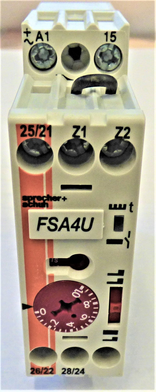 TIMER, ELECTRONIC, ON-DELAY, .05-60 HOUR, 24-240AC, 24-48 DC S & S RZ7-FSA4UU23
