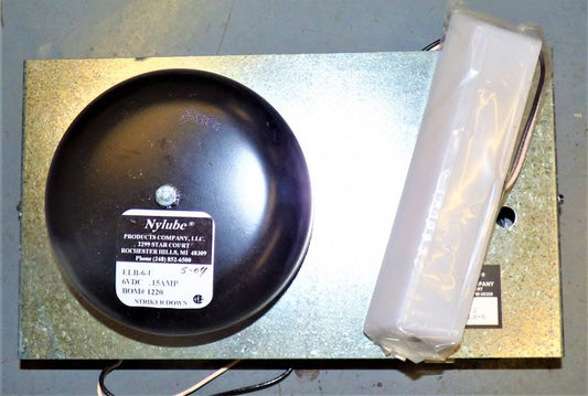 POWER PACK, EMERGENCY, 120 VAC WITH 6 VDC GONG NYLUBE EL-425W-2 + ELB-6