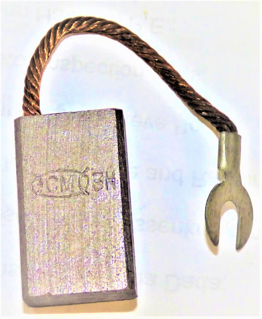 BRUSH, METAL GRAPHITE, 1.250 X .750 X 375,  WESTINGHOUSE #X38B8MG