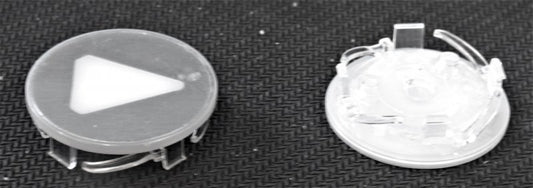PRESSEL, PUSHBUTTON, ARROW, ROUND, FLUSH, KONE #KM870822G091