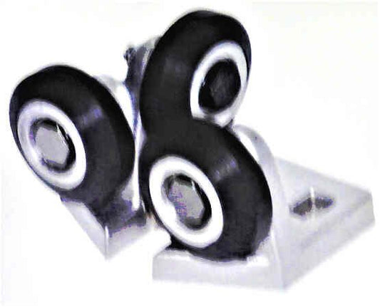 ASSEMBLY, ROLLER GUIDE, THREE 3 1'4 NEOPRENE ROLLERS, ELPRO # 803RG