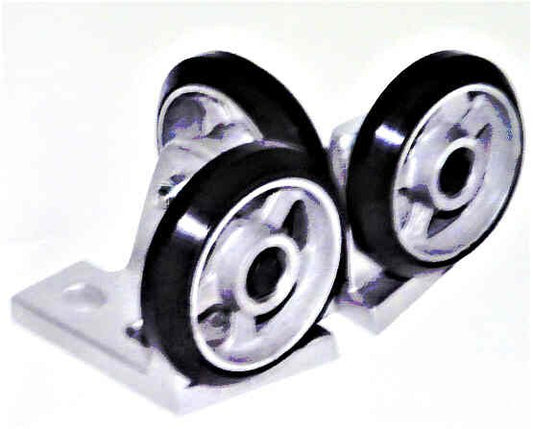 ASSEMBLY, ROLLER GUIDE, THREE 5 3/4 NEOPRENE ROLLERS, ELPRO 815RG