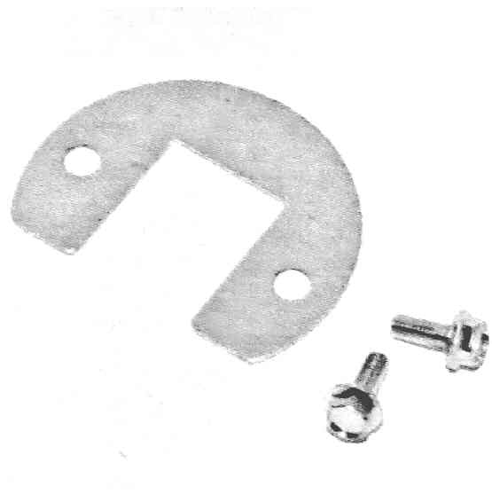 PLATE, END USED WITH SWIVEL GUIDE SHOES, ELPRO # DS END PLATE
