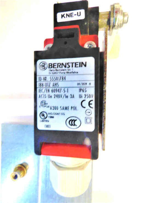 SWITCH LIMIT, UPPER, WITH MOUNTING BRACKET,  BERNSTEIN # 188-UIZ-AHS