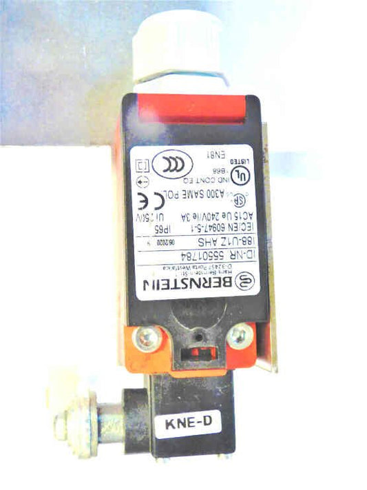 SWITCH LIMIT, DOWN, WITH MOUNTING BRACKET,  BERNSTEIN # 188-UIZ-AHS