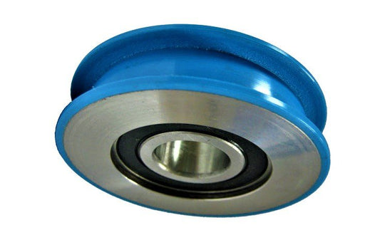 ROLLER, HANGER, STEEL, POLY ROLLING SURFACE,  2 3/4 X 3/4  OTIS # 456CC1P