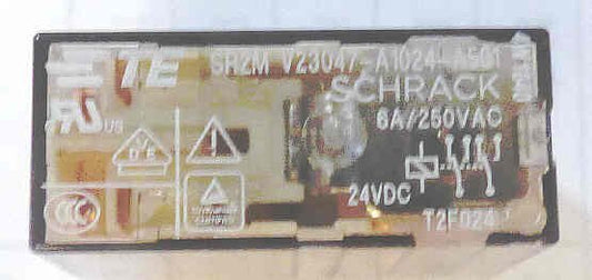 RELAY, 8 PIN. 24 VAC SCHRACK # V23047-A1024-A501