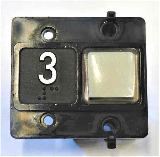 BUTTON, INNOVATION, # 3, WITH BRAILLE, 24PSB BULB, AS SHOWN INNOVATION #015003
