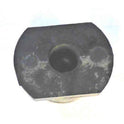 BUTTON, BLACK, BLANK, 3/4 X 1/2 TOP, 1 X 3/4 BASE, ANGLED BASE, 1/4 HOLE
