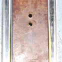 PLATE, HALL STATION, SINGLE, STAINLESS STEEL