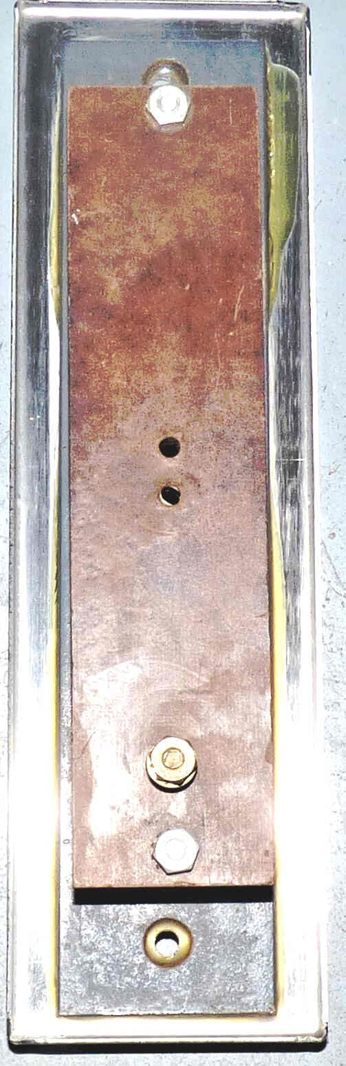 PLATE, HALL STATION, SINGLE, STAINLESS STEEL