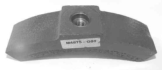 SHOE, BRAKE, LINED, USED ON L & M STAIRWAYS WESTINGHOUSE #M4875G01