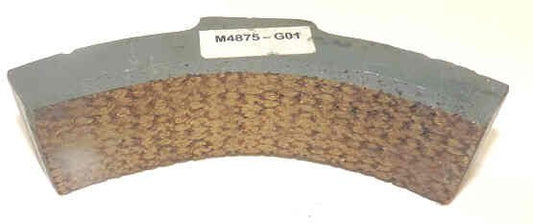 SHOE, BRAKE, LINED, USED ON L & M STAIRWAYS WESTINGHOUSE #M4875G01