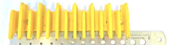 INSERT, DEMARCATION, YELLOW, 6, 506NCE ESCALATOR OTIS # GO455G05