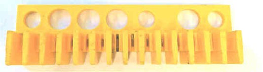 INSERT, DEMARCATION, YELLOW, 5 3/8 LONG, 15 TEETH   WEST. # 321C596Hl4