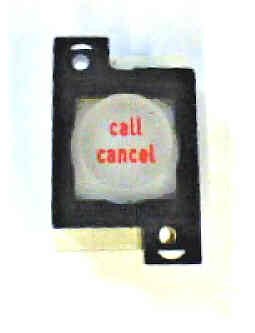 BUTTON, INNOVATION, CALL CANCEL, NON-ILLUMINATED, INNOVATION PCB  #318801
