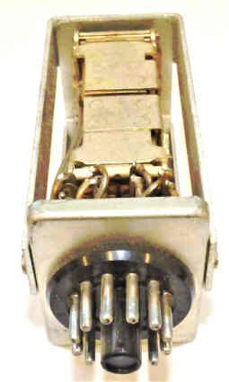 RELAY, 4PST, LATCHING, 220 VAC, 1750 OHM COIL 12 PIN OCTAL AEMCO TELEX # 45-2247