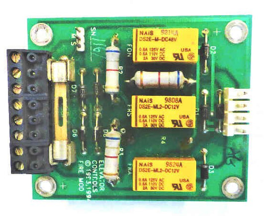 BOARD, CIRCUIT, FIRE SERVICE MODULE ELEVATOR CONTROLS (CA) # FSM