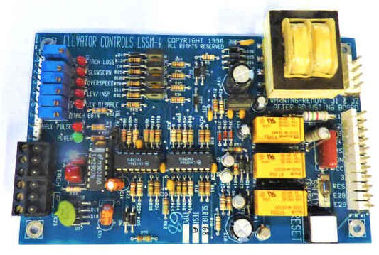 BOARD, CIRCUIT, ELEVATOR CONTROLS (CA) # LSSM-4