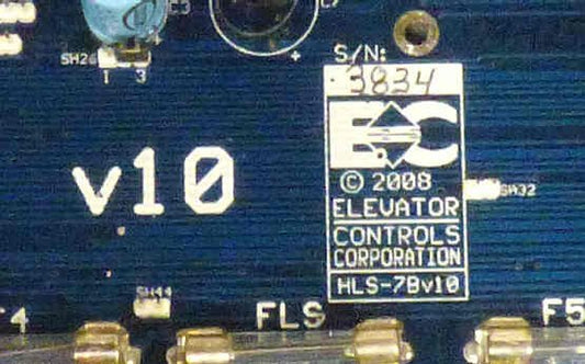 BOARD, CIRCUIT, ELEVATOR CONTROLS (CA) # HLS-7BV10