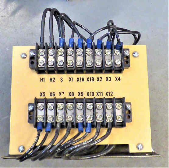 TRANSFORMER. PRIMARY 120, MULTIPLE SECONDARIES OTIS # ABA00235AAH001